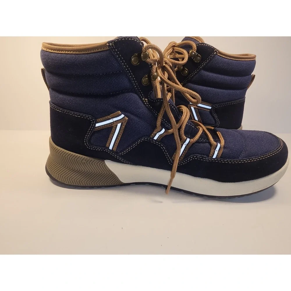 Lands' End Men's Transitional Insulated Winter Snow Boot - Radiant Navy US10.5‎